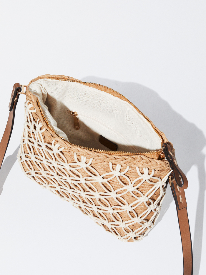 Parfois Handmade Straw Crossbody Kabelka Damske Hnede | Slovensko-XCMT93764