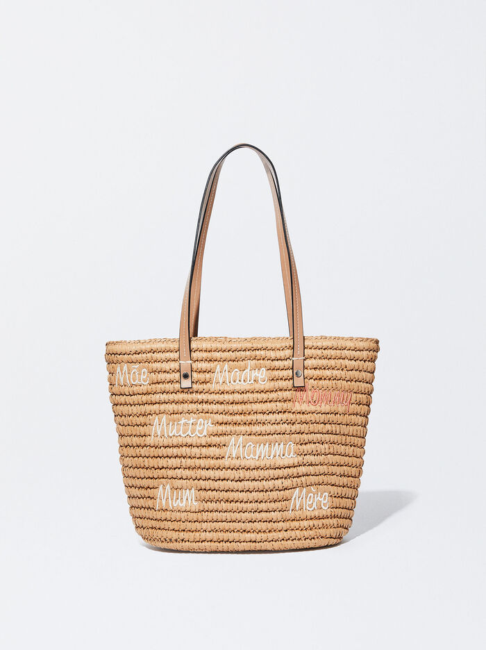 Parfois Handmade Straw Prenosná Taška Damske Béžové | Slovensko-IUKF04986
