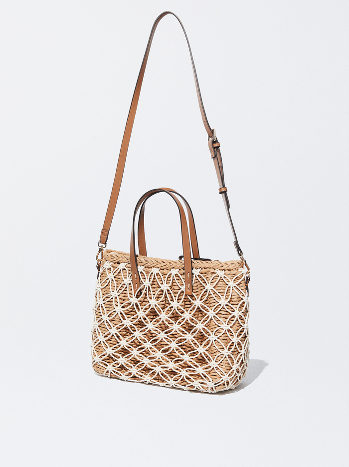 Parfois Handmade Straw Prenosná Taška Damske Hnede | Slovensko-PWQI93647