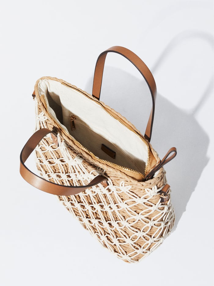 Parfois Handmade Straw Prenosná Taška Damske Hnede | Slovensko-PWQI93647