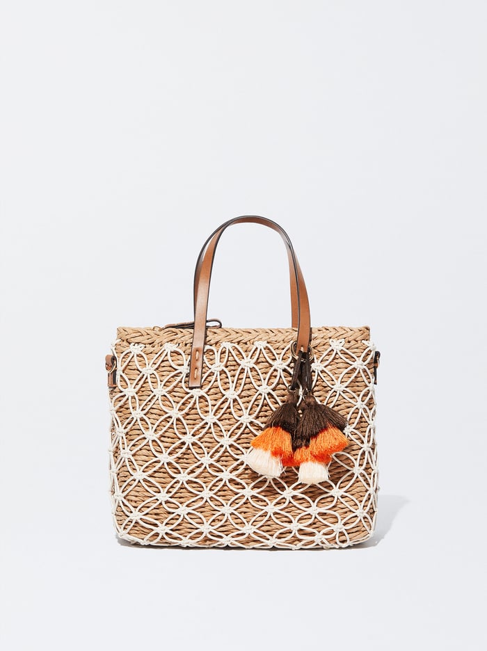 Parfois Handmade Straw Prenosná Taška Damske Hnede | Slovensko-PWQI93647