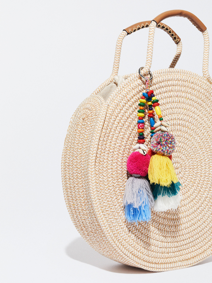 Parfois Handmade With Pendant Prenosná Taška Damske Béžové | Slovensko-JRWD94675
