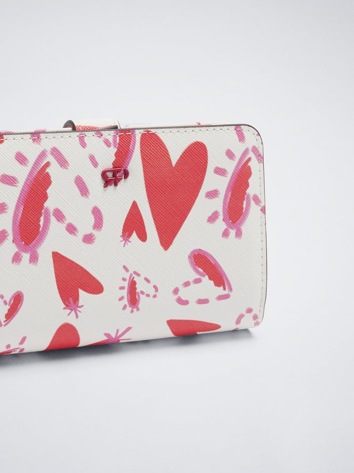 Parfois Heart Print Penazenky Damske Červené | Slovensko-WIDP12749