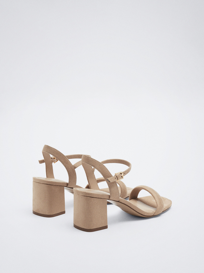 Parfois High-Heel Metallic Sandále Damske Ruzove | Slovensko-YQVW04571