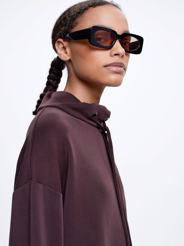 Parfois High-Neck Modal Mikiny Damske Bordove | Slovensko-JLMS28371