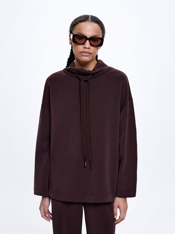 Parfois High-Neck Modal Mikiny Damske Bordove | Slovensko-JLMS28371