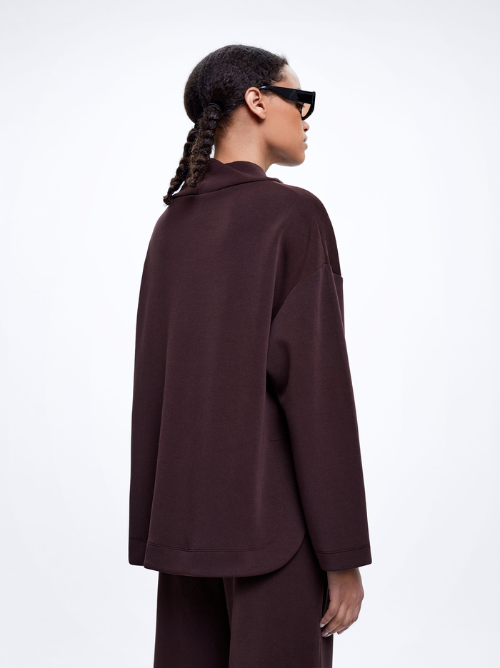 Parfois High-Neck Modal Mikiny Damske Bordove | Slovensko-JLMS28371