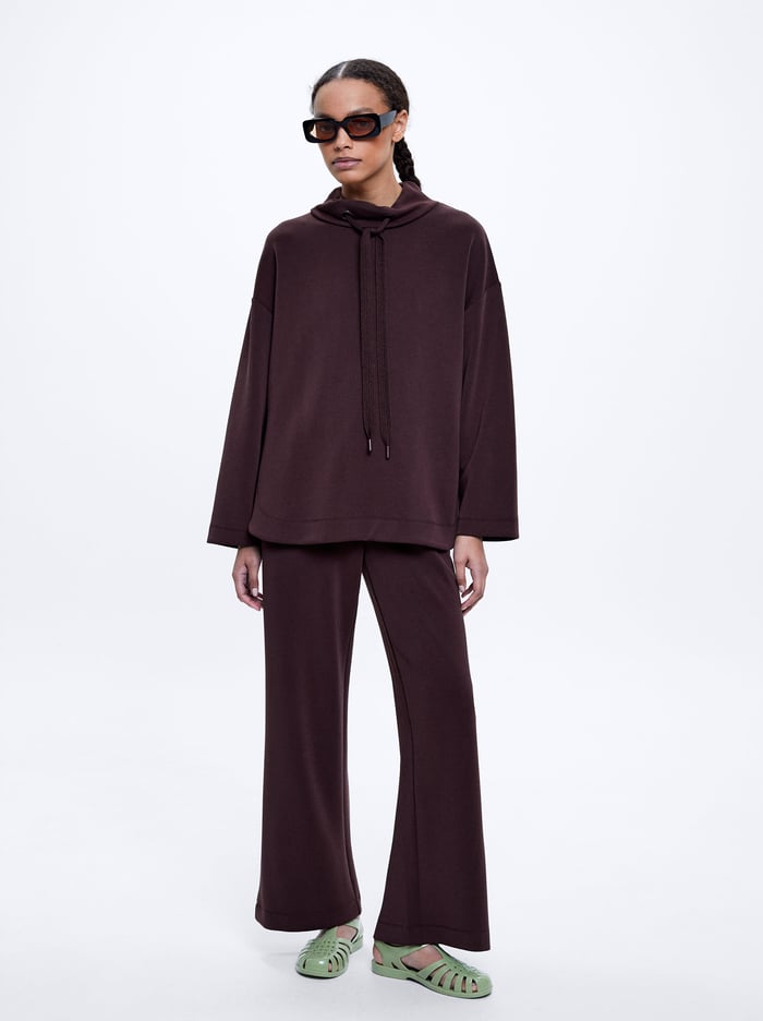 Parfois High-Neck Modal Mikiny Damske Bordove | Slovensko-JLMS28371