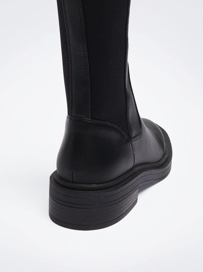 Parfois High Neoprene Cizmy Damske Čierne | Slovensko-BKLV53479