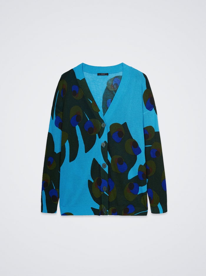 Parfois Jacquard Knit Kardigán Damske Viacfarebný | Slovensko-BKIX03789