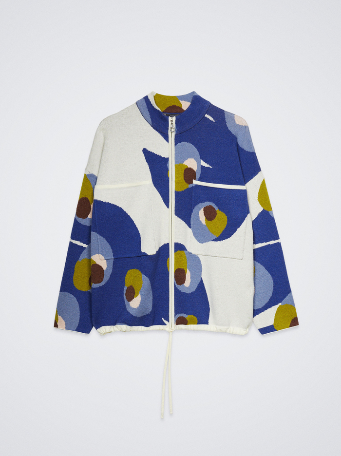 Parfois Jacquard Knit Kardigán Damske Viacfarebný | Slovensko-HMKZ26739