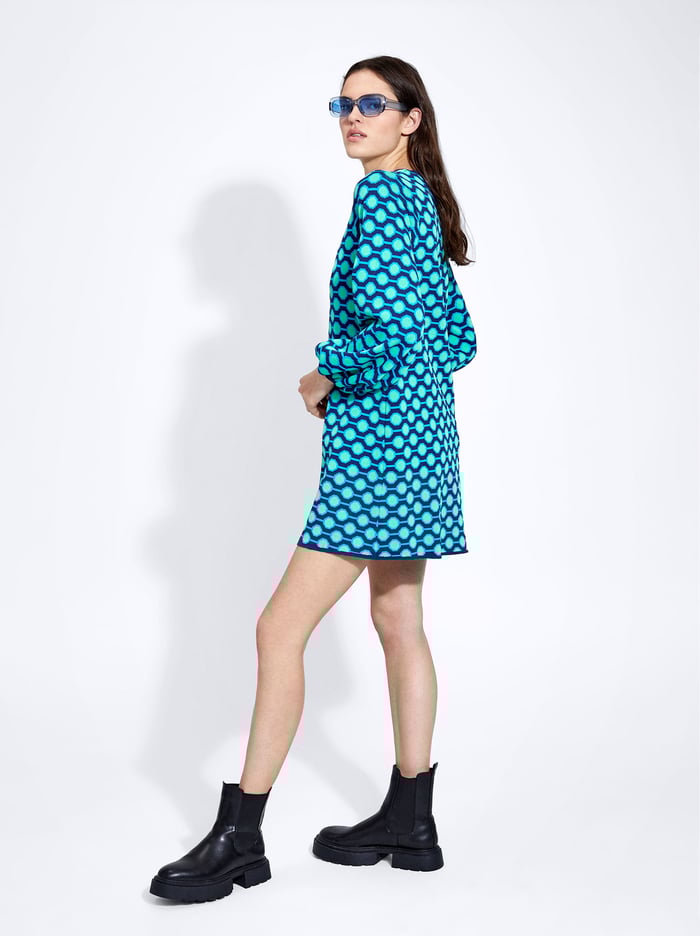 Parfois Jacquard Pletené Saty Damske Modre | Slovensko-ODZH78236