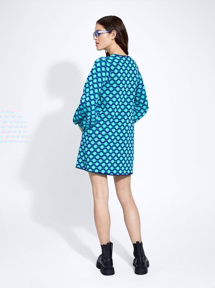 Parfois Jacquard Pletené Saty Damske Modre | Slovensko-ODZH78236