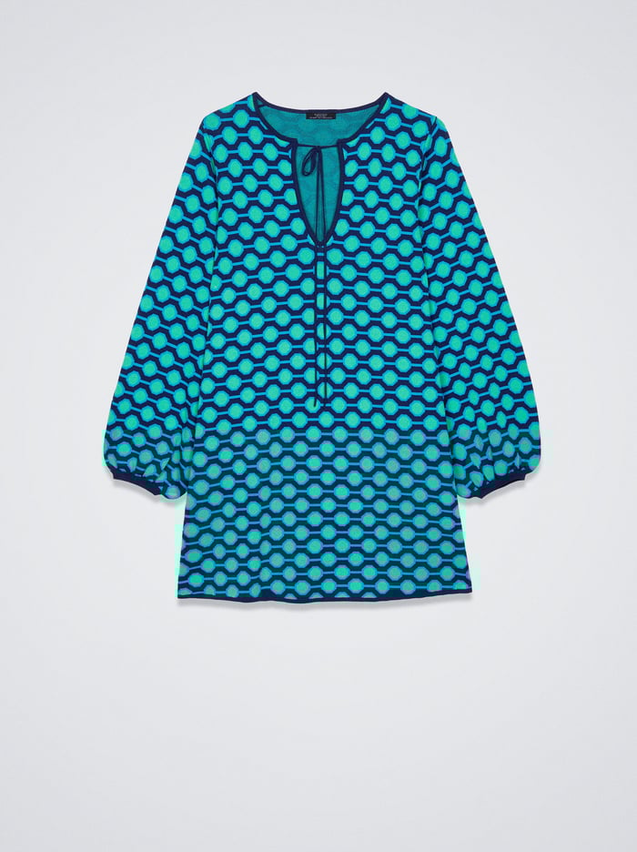 Parfois Jacquard Pletené Saty Damske Modre | Slovensko-ODZH78236