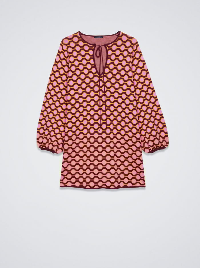 Parfois Jacquard Pletené Saty Damske Ruzove | Slovensko-NKTR71486