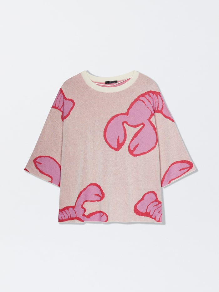 Parfois Jacquard Round-Neck Sweater Damske Viacfarebný | Slovensko-APKN62409