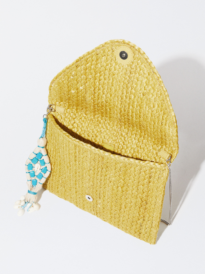 Parfois Jute Crossbody Kabelka Damske Žlté | Slovensko-GQZA62395