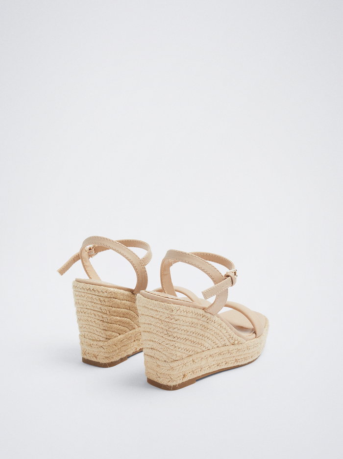 Parfois Jute Wedge Sandále Damske Béžové | Slovensko-ZFXM13869