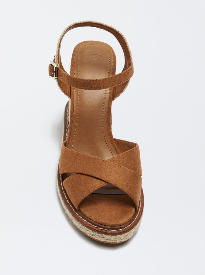 Parfois Jute Wedge Sandále Damske Hnede | Slovensko-HMSV08765