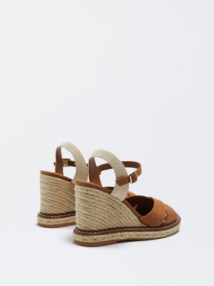 Parfois Jute Wedge Sandále Damske Hnede | Slovensko-HMSV08765