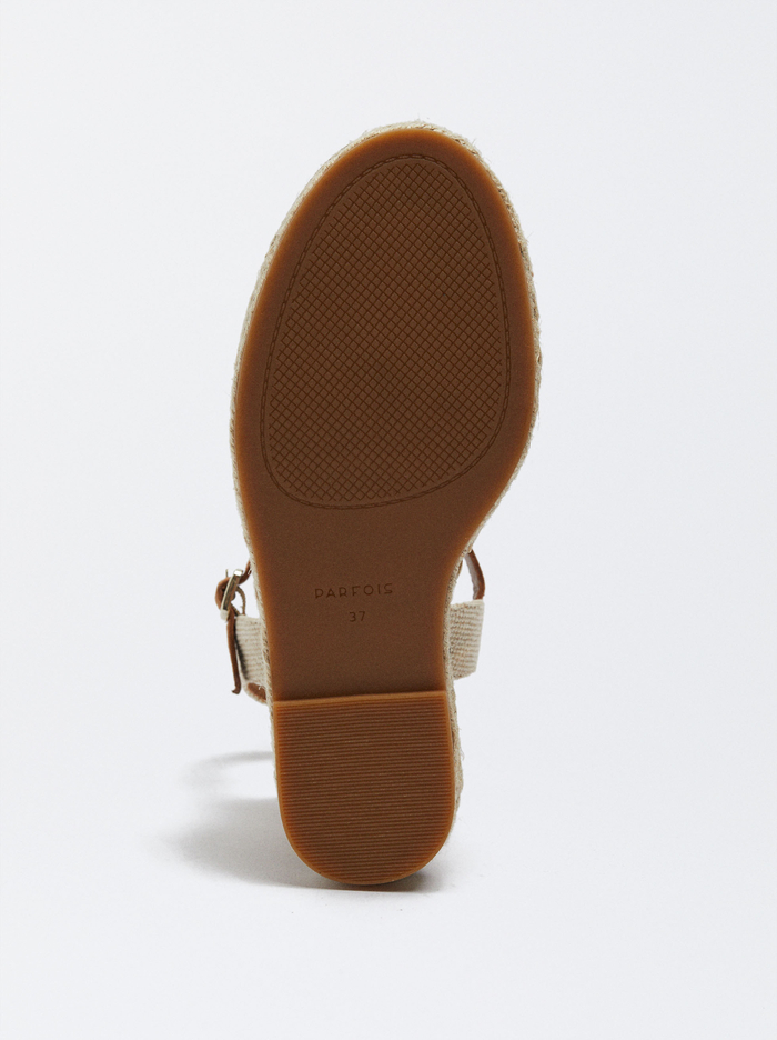 Parfois Jute Wedge Sandále Damske Hnede | Slovensko-HMSV08765