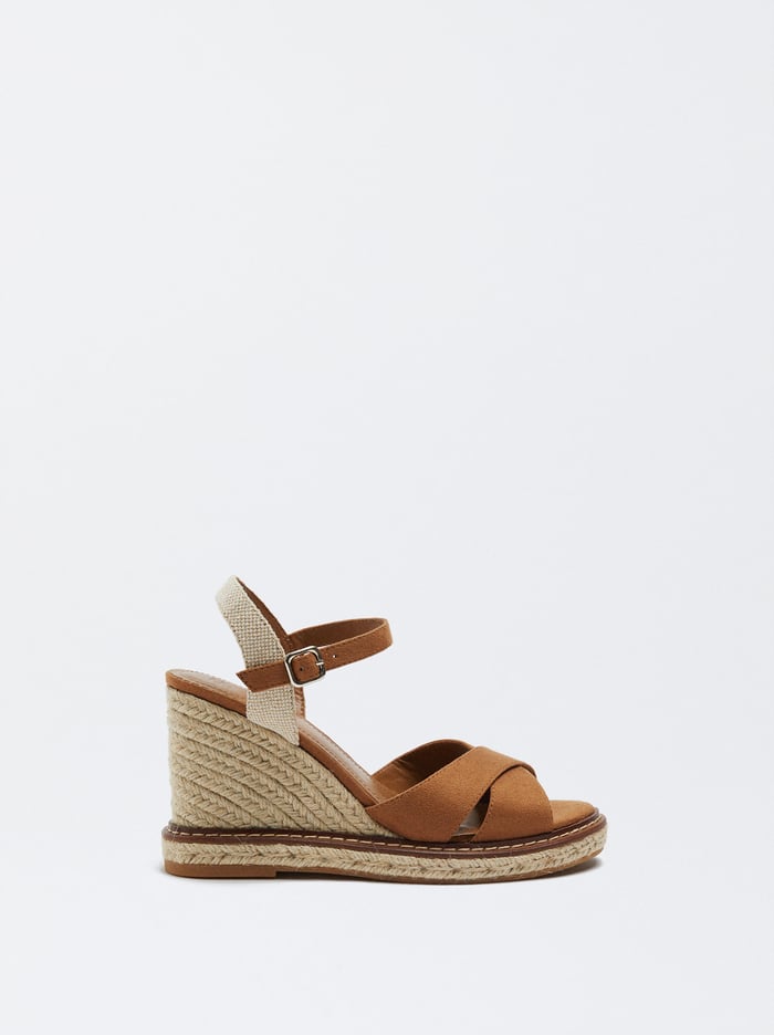 Parfois Jute Wedge Sandále Damske Hnede | Slovensko-HMSV08765