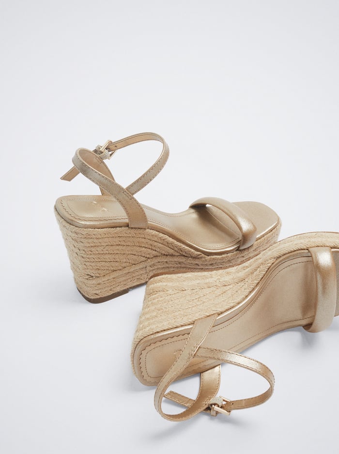 Parfois Jute Wedge Sandále Damske Zlate | Slovensko-JXZK87302