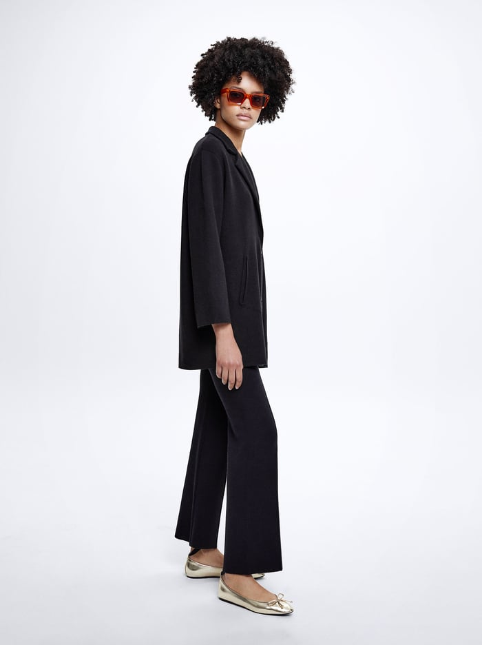 Parfois Knit Blejzre Damske Čierne | Slovensko-RIMV47183