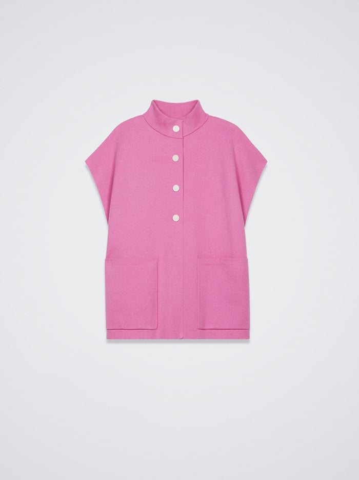 Parfois Knit Kratke-Sleeved Pončá Damske Ruzove | Slovensko-DEZL79638