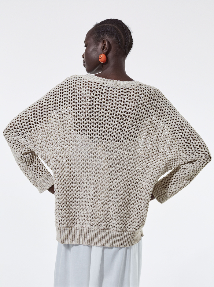 Parfois Knit With Sequins Sweater Damske Siva | Slovensko-DCFW87142