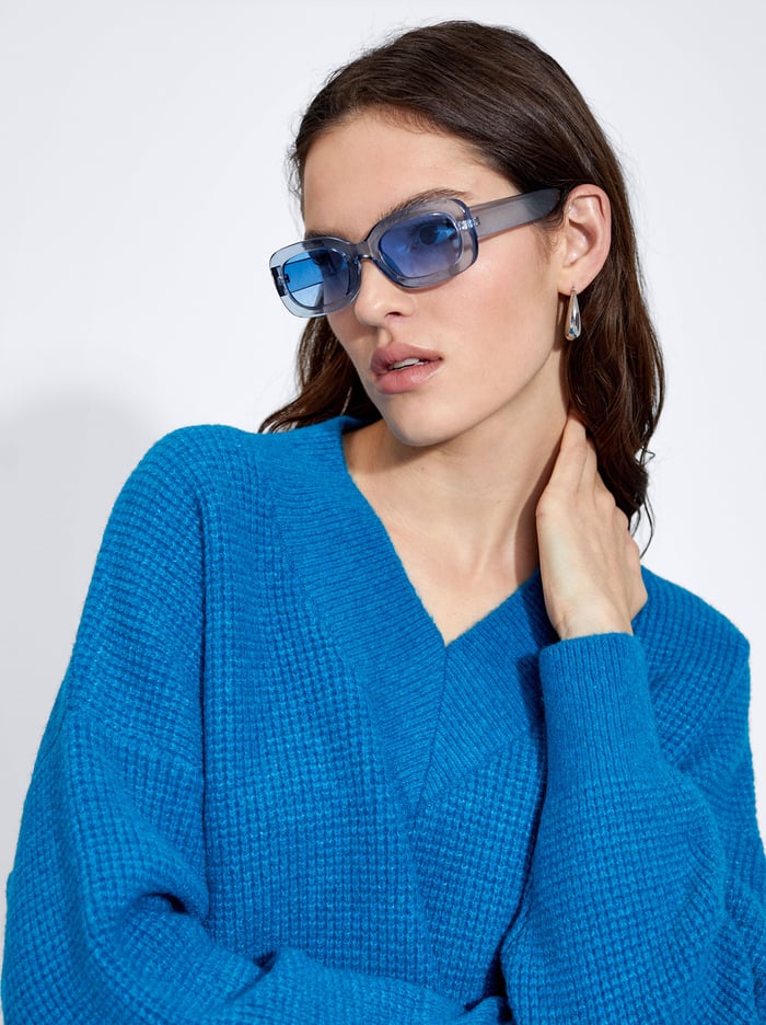 Parfois Knit With Vlna Sweater Damske Modre | Slovensko-VWQH91703