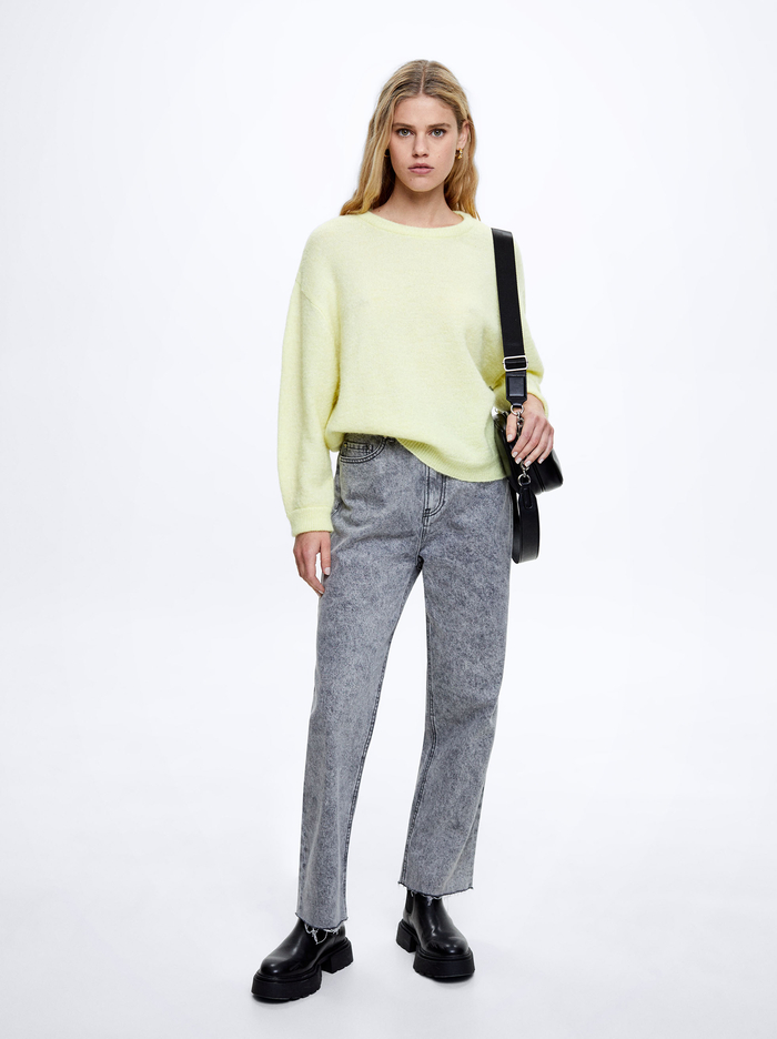 Parfois Knit With Vlna Sweater Damske Žlté | Slovensko-VDEJ79142