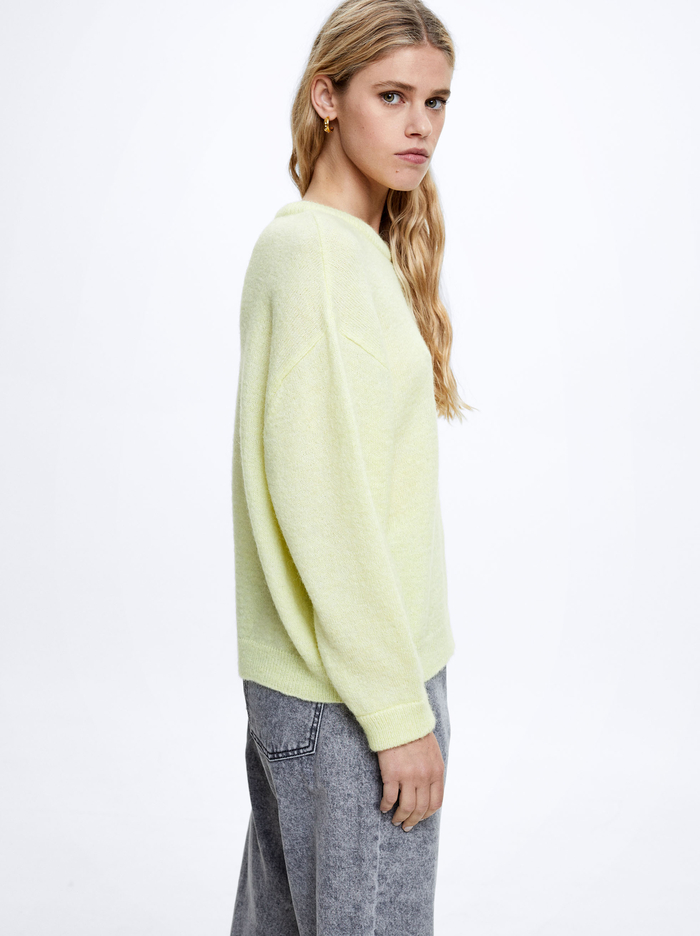 Parfois Knit With Vlna Sweater Damske Žlté | Slovensko-VDEJ79142