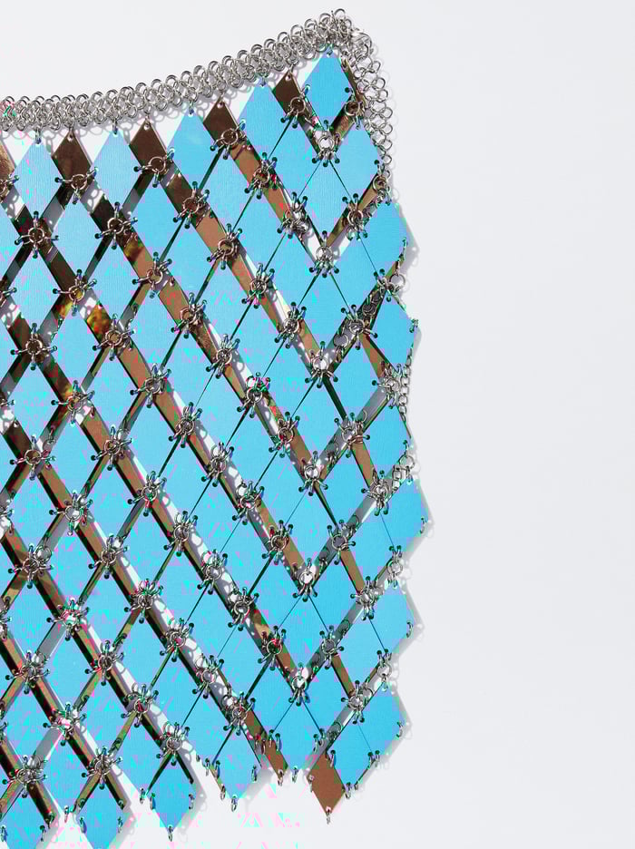 Parfois Kratke Reversible Sequin Sukne Damske Hnede | Slovensko-DKTQ76954