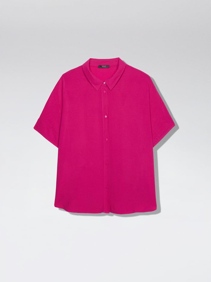 Parfois Kratke-Sleeved With Buttons Kosele Damske Fuchsie | Slovensko-GBLC09273