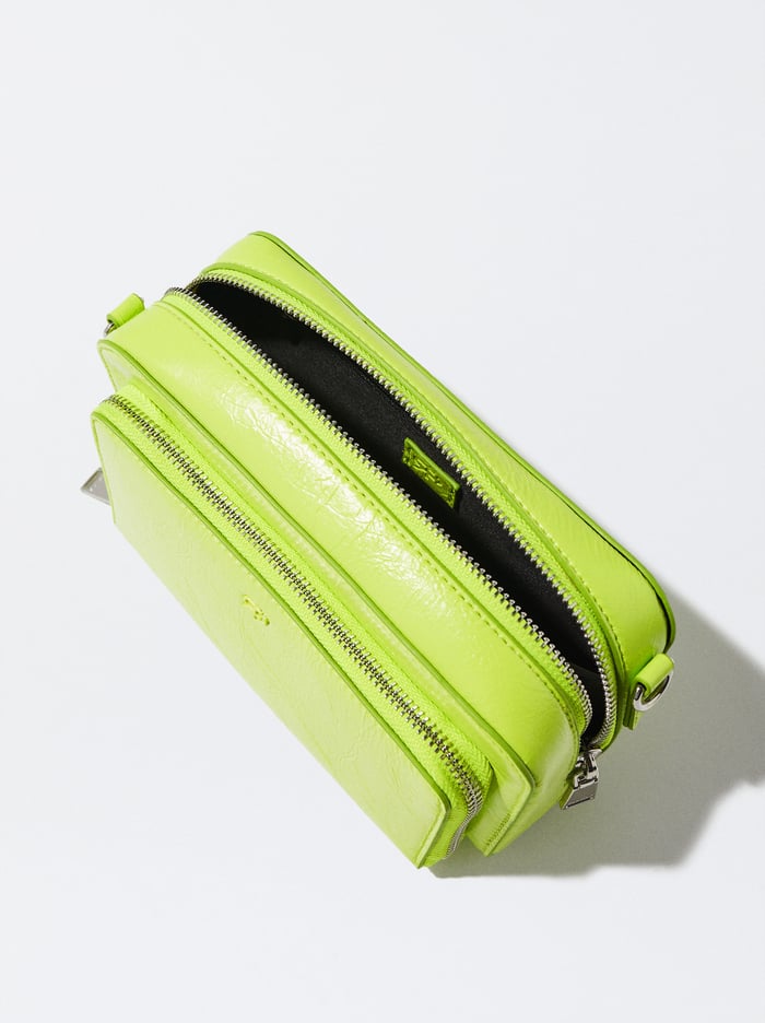 Parfois Lakovane Crossbody Kabelka Damske Zelene | Slovensko-HQJD39182