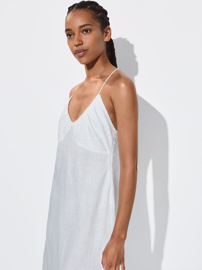 Parfois Linen Saty Damske Biele | Slovensko-PLCU05387