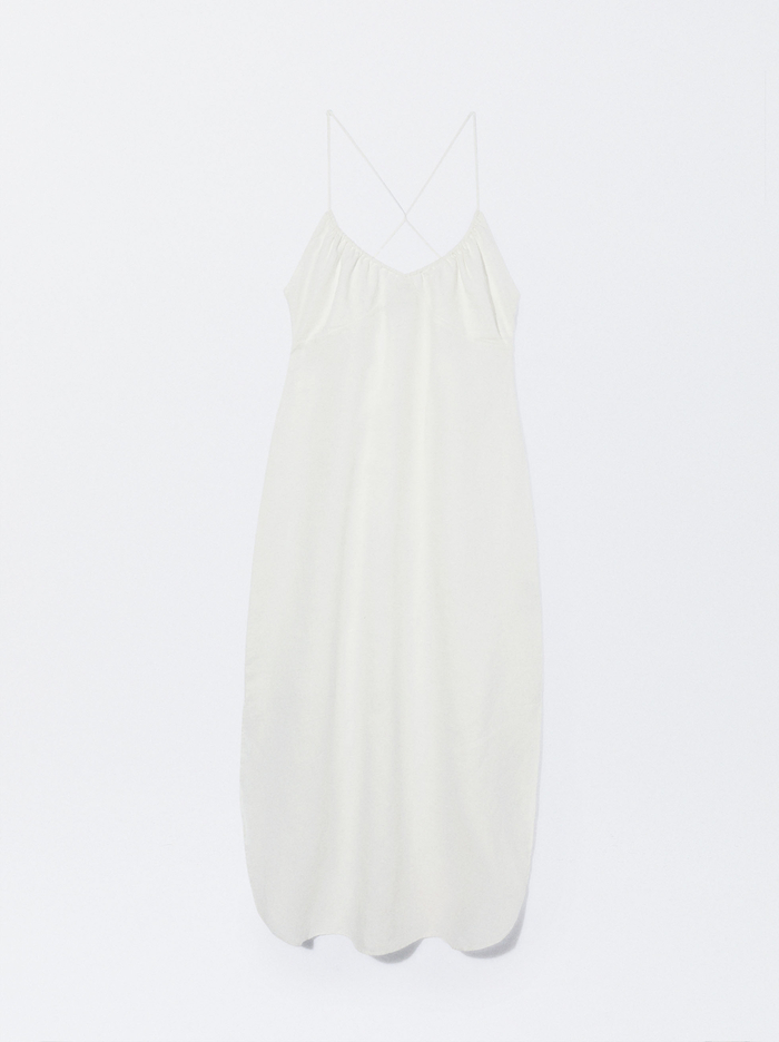 Parfois Linen Saty Damske Biele | Slovensko-PLCU05387