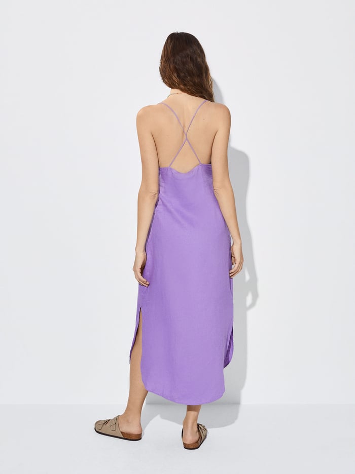 Parfois Linen Saty Damske Nachový | Slovensko-BJKN61503