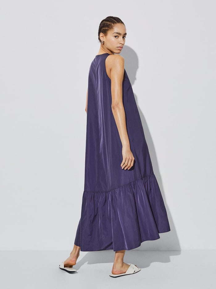 Parfois Long Nylon With Frilled Hem Saty Damske Námornícka Modrá | Slovensko-TFGH36901