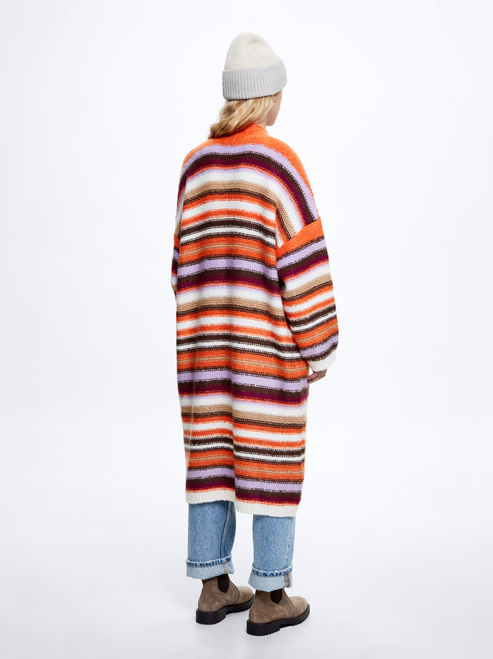 Parfois Long Pletené With Pockets Kardigán Damske Viacfarebný | Slovensko-RTEP45682