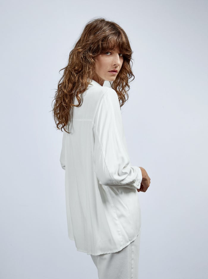 Parfois Long-Sleeve Kosele Damske Biele | Slovensko-ZADL79840
