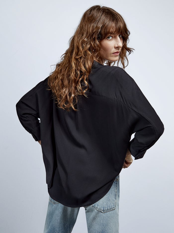 Parfois Long-Sleeve Kosele Damske Čierne | Slovensko-GZLK45126