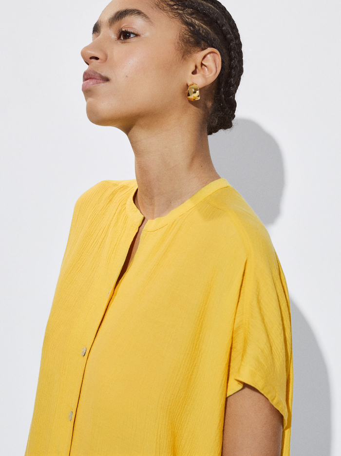Parfois Loose-Fitting Shirt Saty Damske Žlté | Slovensko-FPIO46310