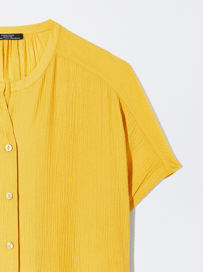 Parfois Loose-Fitting Shirt Saty Damske Žlté | Slovensko-FPIO46310