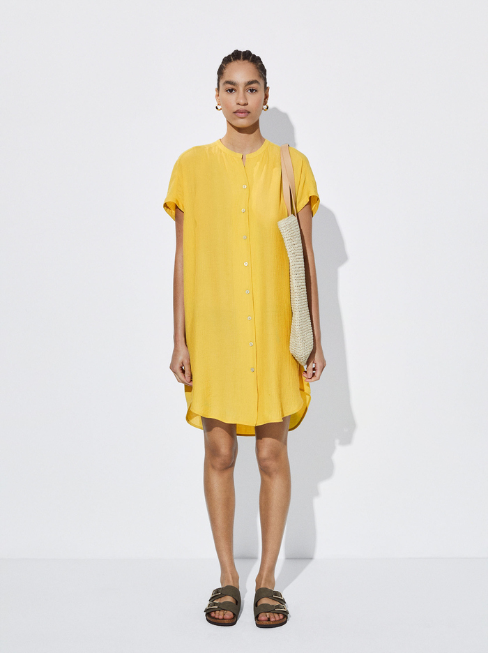 Parfois Loose-Fitting Shirt Saty Damske Žlté | Slovensko-FPIO46310