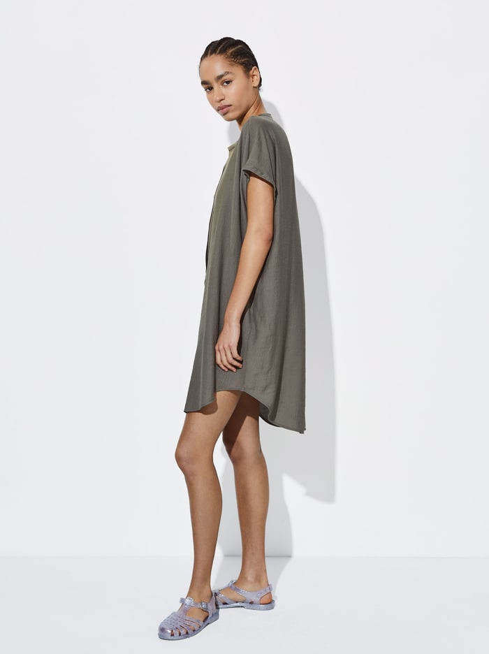 Parfois Loose-Fitting Shirt Saty Damske Hnedožltý | Slovensko-ZUWH03126