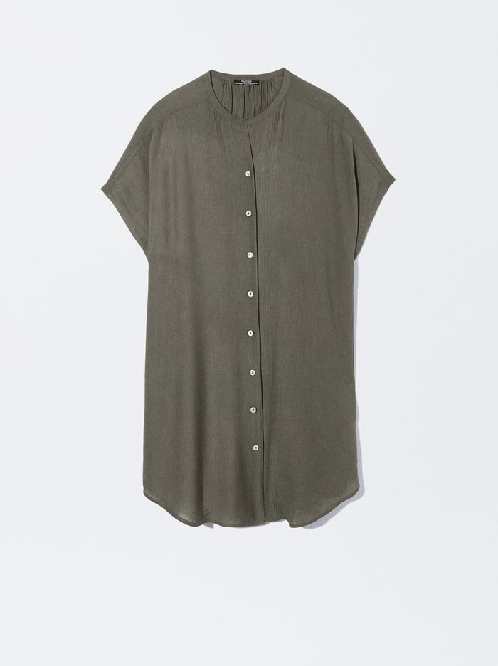 Parfois Loose-Fitting Shirt Saty Damske Hnedožltý | Slovensko-ZUWH03126