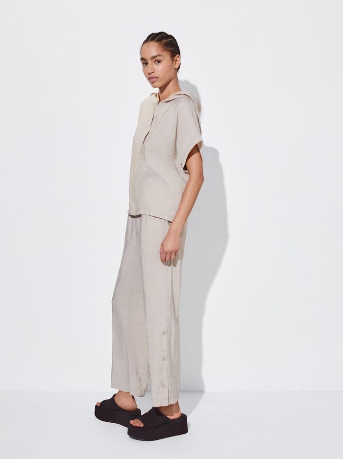 Parfois Loose-Fitting With Buttons Nohavice Damske Siva | Slovensko-UTSH56932