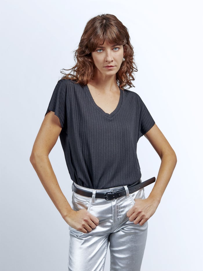 Parfois Made From Recycled Materials T-Shirts Damske Čierne | Slovensko-ZTOG87103